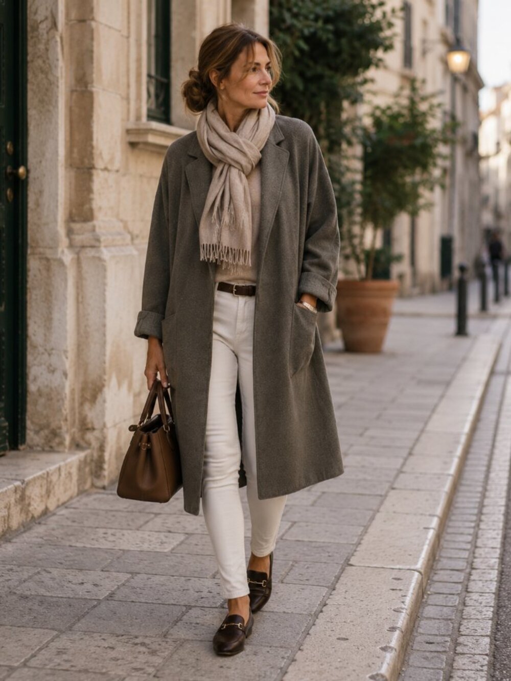 Paraphrase Long Wool Coatigan – Size S